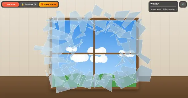 Glass Smash gameplay screenshot