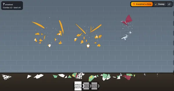 Plate Smash gameplay screenshot